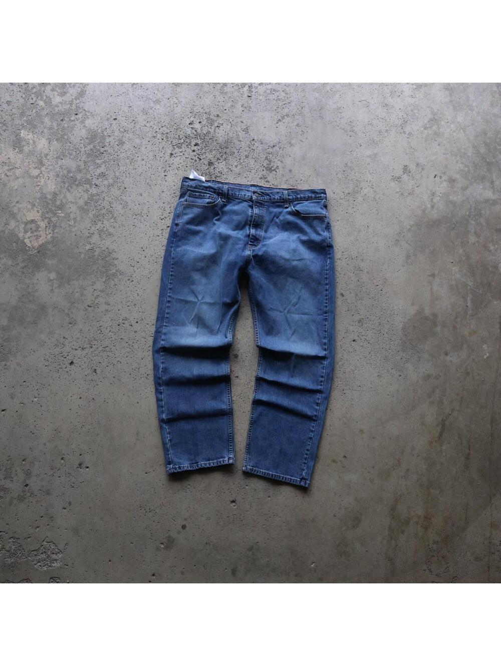 Levi’s 505 Regular Fit Blue Jeans Mens 42x30 Denim Straight Leg Big‎ Tall